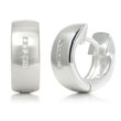 Bastian Inverun Sterling Silver Channel Set Diamond Huggie Earrings