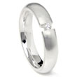 Bastian Inverun Sterling Silver Tension Set Diamond Ring