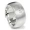 Bastian Inverun Sterling Silver 8MM Dome Diamond Ring