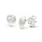 Bastian Inverun Sterling Silver Oval Diamond Stud Earrings