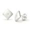 Bastian Inverun Sterling Silver Diamond Curved Stud Earrings