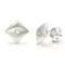Bastian Inverun Sterling Silver Diamond Dome Stud Earrings