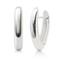 Bastian Inverun Sterling Silver High Polish Tall Huggie Earrings (L)