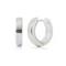 Bastian Inverun Sterling Silver High Polish Huggie Earrings (S)