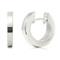 Bastian Inverun Sterling Silver High Polish Huggie Earrings (M)