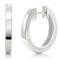 Bastian Inverun Sterling Silver High Polish Huggie Earrings (L)