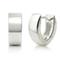 Bastian Inverun Sterling Silver High Polish Heart Shape  Huggie Earrings