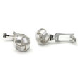 Bastian Inverun Sterling Silver Knot Cufflinks