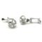 Bastian Inverun Sterling Silver Knot Cufflinks