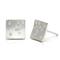 Bastian Inverun Sterling Silver Square Scattered Diamond Earrings