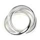 Bastian Inverun Sterling Silver 3-Band Ring