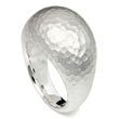 Bastian Inverun Sterling Silver Hammer Finish Ring