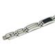 Stainless Steel Carbon Fiber Men's Bracelet