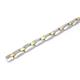 Dolan Bullock Sterling Silver 14K Gold Open Link Bracelet