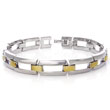 Dolan Bullock Sterling Silver 14K Gold Open Link Bracelet