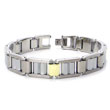 Dolan Bullock Austria Tungsten 18K Gold Titanium Steel Bracelet