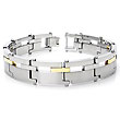 Dolan Bullock MELBOURNE Steel & 18K Gold Bracelet