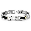 Dolan Bullock ROME Diamond & 18K Gold Titanium Steel Bracelet