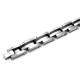 Dolan Bullock TROY 18K White Gold Black Titanium Steel Bracelet