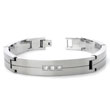 Dolan Bullock 3 Diamond Stainless Steel Bracelet