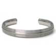 Titanium 10MM Two Tone Cuff Bangle