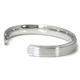 Titanium 10MM Cuff Bangle w/ Raised Center