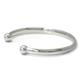 Titanium 5MM Cuff Bangle w/ Balls
