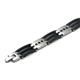 Stainless Steel Triple-Link Resin Men's Bracelet