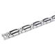 Dolan Bullock Mother of Pearl Ebony Wood Silver Bracelet
