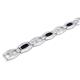 Dolan Bullock Shagreen Sterling Silver Bracelet