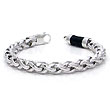 Dolan Bullock Sterling Silver Onyx Wheat Bracelet