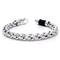 Dolan Bullock Sterling Silver Onyx Wheat Bracelet