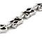 Sterling Silver Mocha Organic Stingray Leather Link Bracelet