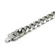 Italian Cut Titanium 10MM Curb Necklace Chain