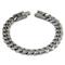Italian Cut Men's Titanium 10MM Curb Link Bracelet