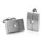 Dolan Bullock Stainless Steel Diamond Cufflinks