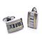 Dolan Bullock 18K Gold & Tungsten Titanium Cufflinks