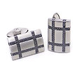 Dolan Bullock EMBER Black Diamond Steel Cufflinks