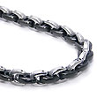 Black Stainless Steel Men's Necklace Chain