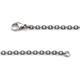 Titanium 3MM Rolo Necklace Chain