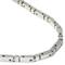 Stainless Steel Men's Square Link Necklace Chain