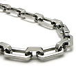 Stainless Steel Men's Open Link Necklace Chain