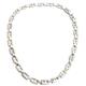 Nitrogen Stainless Steel 14K Gold Men's Link Necklace Chain