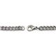 Nitrogen Stainless Steel Men's Curb 6MM Link Necklace Chain
