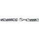 Nitrogen Stainless Steel Men's Figaro Link Necklace Chain
