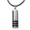 Nitrogen Stainless Steel Pendant w/ Rubber Cord
