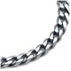 Titanium 4MM Curb Necklace Chain