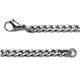 Titanium 4MM Curb Necklace Chain