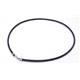 Black Leather Necklace Cord