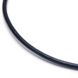 Black Leather Necklace Cord